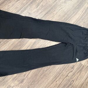 Adidas Black Athletic Leggings with Logo